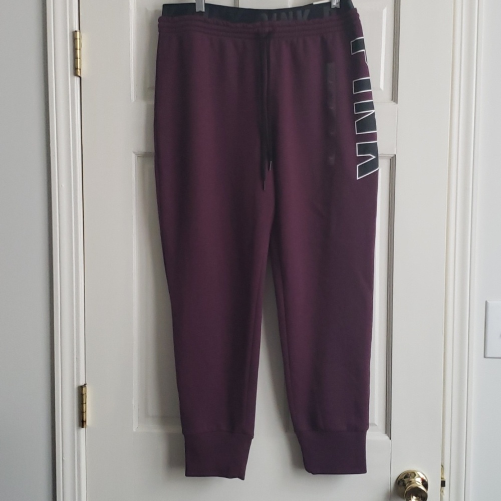 VS Pink High Waisted Skinny Joggers